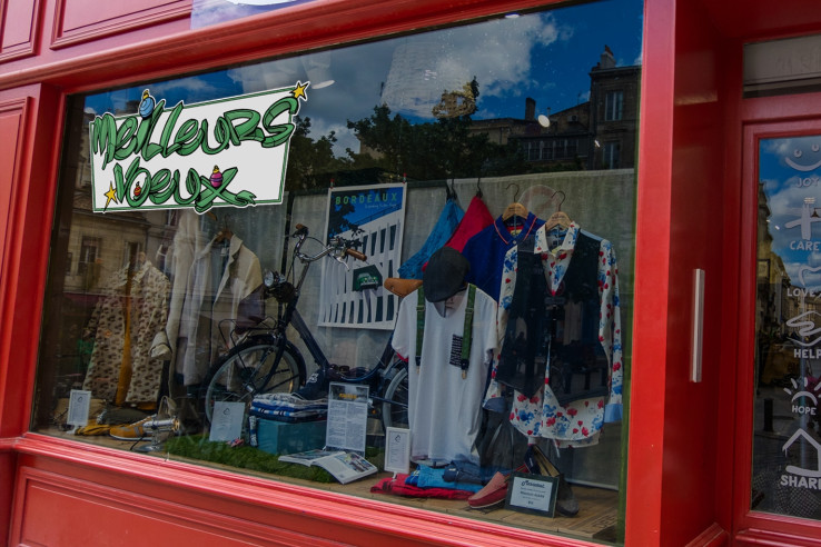 Sticker typo ornementée meilleurs vœux