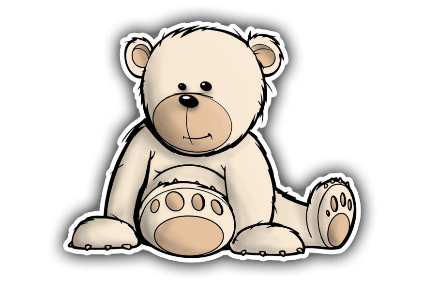 Sticker ourson