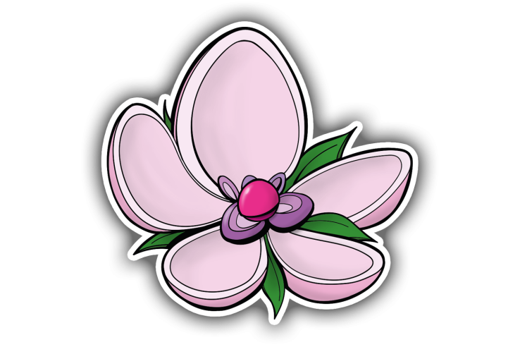 Sticker fleur lotus