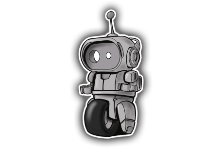 Sticker jouet robot 2